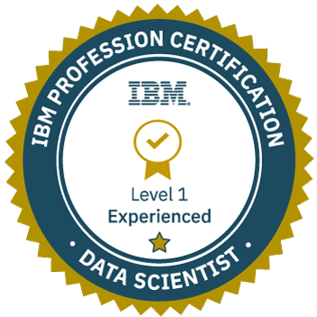 IBM Data Science Professional Certificate logo